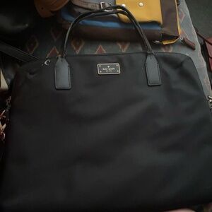 Kate Spade Black Nylon Blake Avenue Daveney Laptop Bag